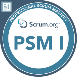 Badge Professional Scrum Master I — Scrum.org